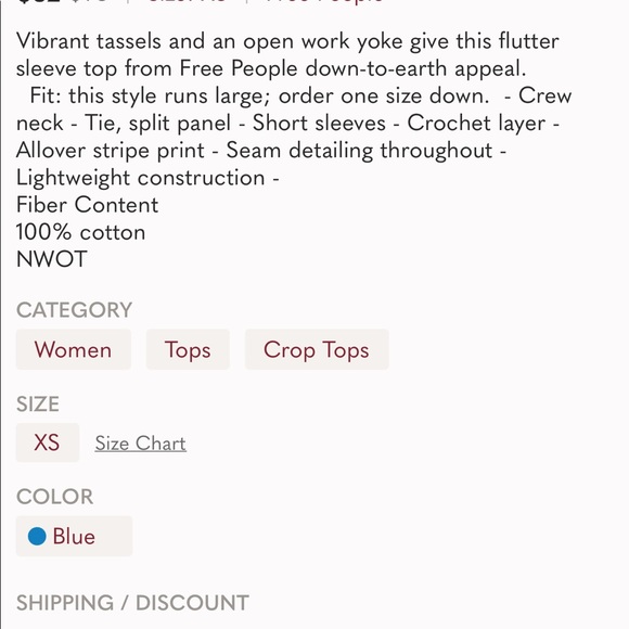 Free People Allora Blouse - Picture 3 of 3